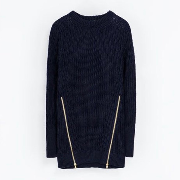 Zara sweater with details. - Picture 1 of 9